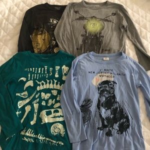 J Crew t-shirts Size 6/7 Glow in the Dark